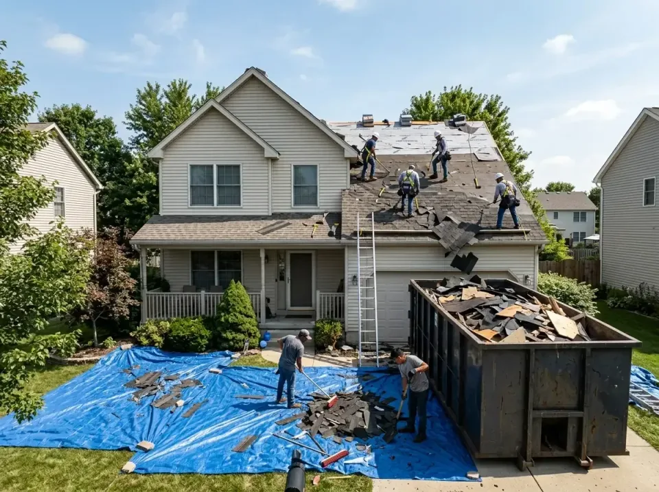 roof-replacement-debris-remova-004 — frequently asked questions, Cheapest Dumpster Rentals in Wendell, ID
